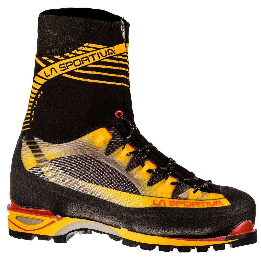 Botas Alpinismo La Sportiva Trango Ice Cube GTX Hombre Negras/Amarillo Chile-6273908